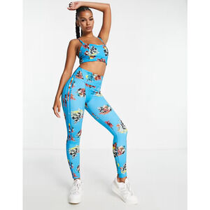 adidas Ivy Park IvyTopia blue leggings